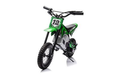 Lean Cars, A9901, motor crossowy, pojazd na akumulator, zielony