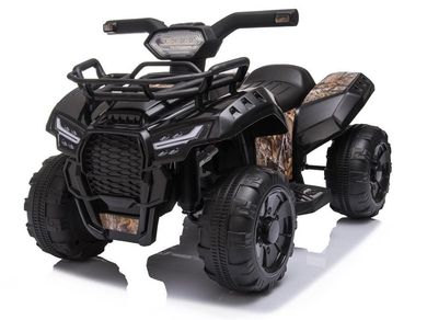 Lean Toys, Quad, pojazd na akumulator, czarny