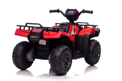 Lean Toys, quad, pojazd na akumulator, czerwony, JC915