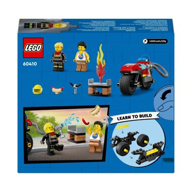 LEGO City, Strażacki motocykl ratunkowy, 60410
