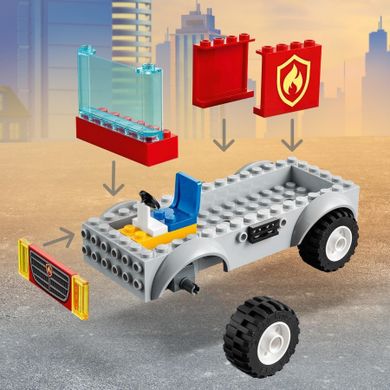 LEGO City, Wóz strażacki z drabiną, 60280