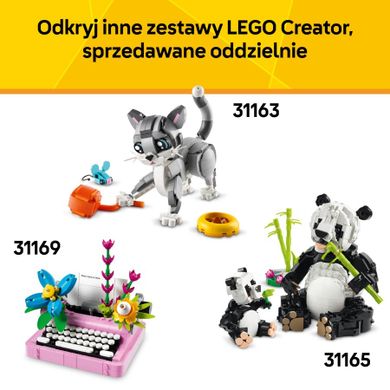 LEGO Creator 3 w 1, Dzikie zwierzęta: różowy flaming, 31170