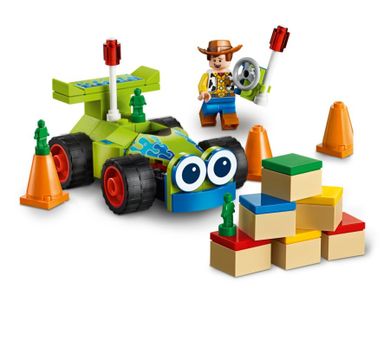 LEGO Juniors, Toy Story 4, Chudy i Pan Sterowany, 10766