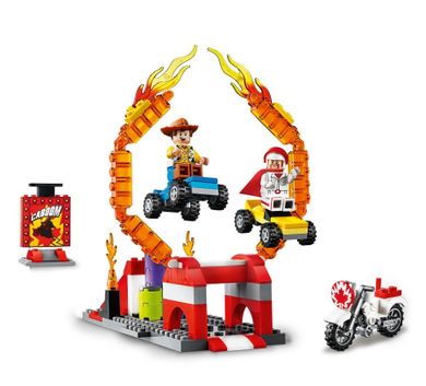 LEGO Juniors, Toy Story 4, Pokaz kaskaderski Diuka Kabum, 10767