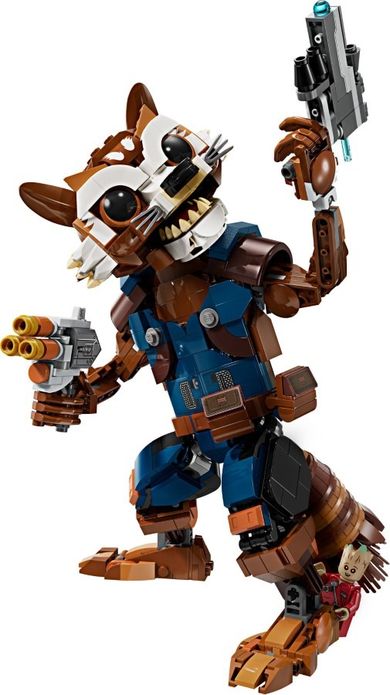 LEGO Marvel, Rocket i Mały Groot, 76282
