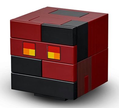 LEGO Minecraft, Minecraft BigFig, szkielet z kostką magmy, 21150