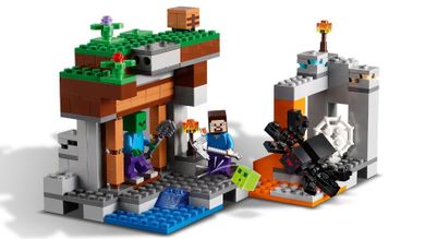 LEGO Minecraft, „Opuszczona” kopalnia, 21166