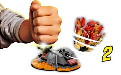 LEGO NINJAGO, Wybuch Spinjitzu - Kai, 70686