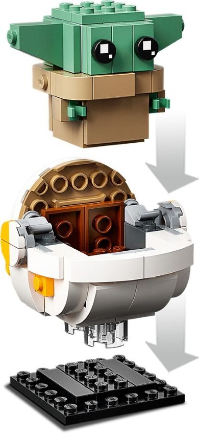 LEGO Star Wars, Mandalorianin i Dziecko, 75317