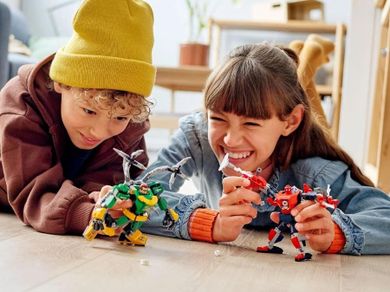 LEGO Super Heroes, Bitwa mechów Spider-mana i Doktora Octopusa, 76198