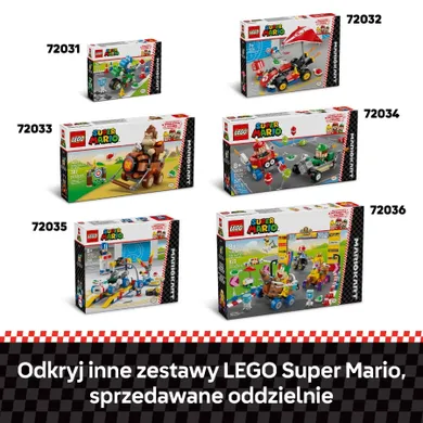 LEGO Super Mario, Mario Kart - Baby Mario kontra Baby Luigi, 72034