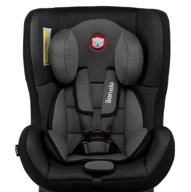 Lionelo, Liam, fotelik samochodowy, 0-18 kg, Carbon Grey