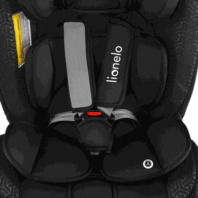 Lionelo, Sander, fotelik samochodowy, 0-36 kg, czarny