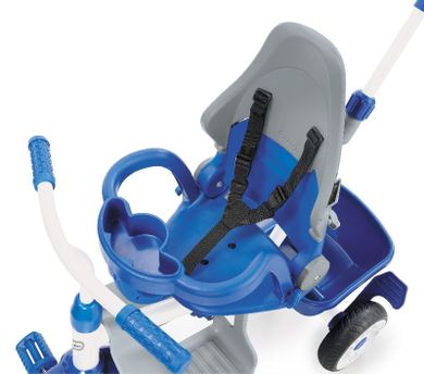 Little Tikes, Perfect Fit, rowerek trzykołowy 4w1, niebieski