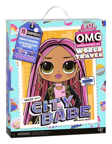 L.O.L. Surprise, O.M.G. World Travel, City Babe, laleczka modowa