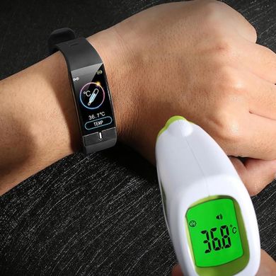 Media-tech, Smartband, opaska Bluetooth, pomiar temperatury, EKG, ciśnienia krwi oraz pulsu i innych parametrów, MT865