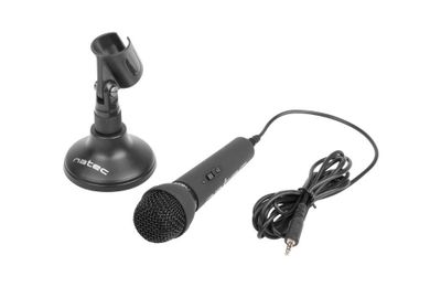 Natec, Adder, mikrofon, NMI-0776, czarny