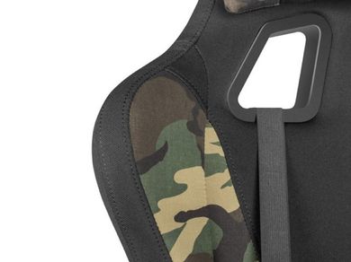 Natec, fotel gamingowy, Genesis Nitro 560 Camo NFG-1532, czarno-zielony