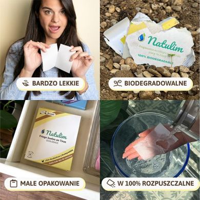 Natulim, uniwersalny środek do mycia podłóg w listkach, 30 szt.