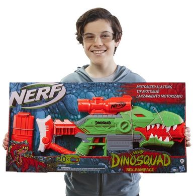 Nerf Dinosquad, Rex Rampage, wyrzutnia i 20 strzałek