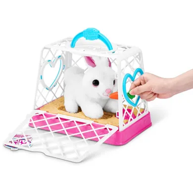 Pets Alive, Mama Bunny & Baby Surprise, mama królik i małe króliczki, zabawka interaktywna