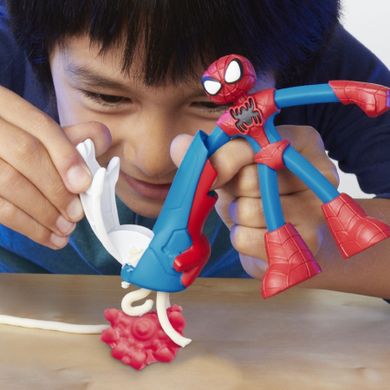 Play-Doh, Marvel, Spider-Man, figurka i akcesoria, zestaw kreatywny