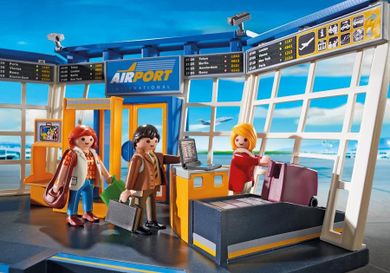 Playmobil, City Action, Lotnisko z wieżą kontrolną, 5338