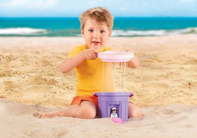 Playmobil, Sand, Wiaderko do piasku Lodziarnia, 9406