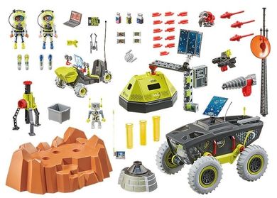 Playmobil, Space, Ekspedycja na Marsa z pojazdami, 70888