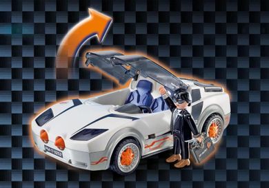 Playmobil, Top Agents, Agent P. i racer, 9252