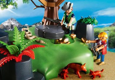 Playmobil, Wild Life, Przygoda z domkiem na drzewie, 5557