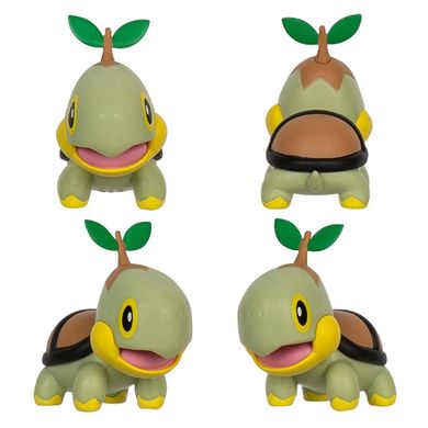 Pokemon, Pikachu, Deino, Jigglypuff, Turtwig, Piplup, Chimchar, Seria 5, figurki bitewne