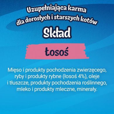 Purina, Felix, Deli Moments, łosoś, przysmak dla kota, 4-10g