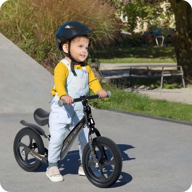 Ricokids, Funnu, rowerek biegowy dla dzieci, czarny