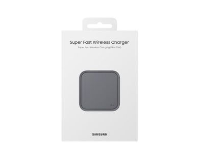 Samsung Flat Induction Pad, Quick Charge 15w, mains Charger Not Included Black