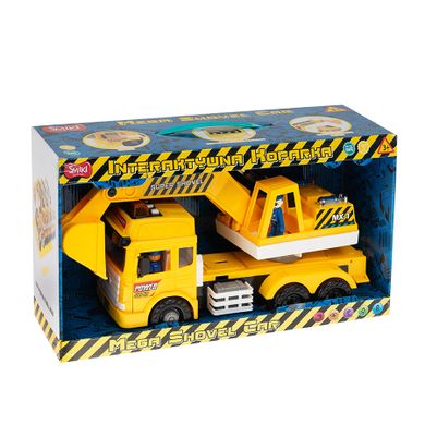 Smiki, Mega Shovel Car, koparka, światło i dźwięk, pojazd