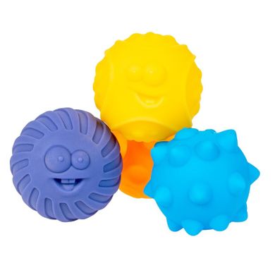 Smily Play, piłki sensoryczne, 6 szt.