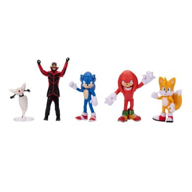 Sonic 2, figurki, 6 cm, 5 szt.