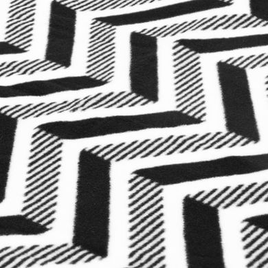 Spokey, Picnic Zigzag, polarowy koc piknikowy z folią aluminiową, 180-210 cm