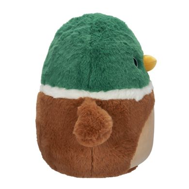 Squishmallows, Fuzzamallows, Avery, Mallard Duck, kaczka krzyżówka, maskotka, 30 cm