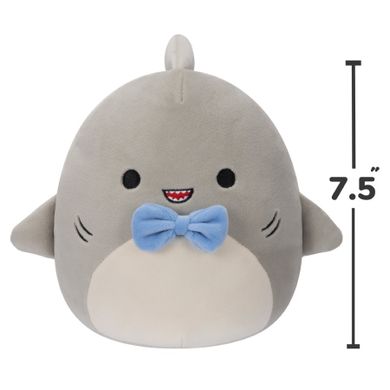Squishmallows, Little Plush, Gordon Grey Shark, rekin, maskotka, 19 cm