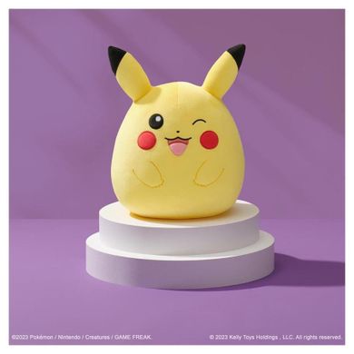 Squishmallows, Pokemon, Pikachu, maskotka, 25 cm