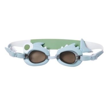 Sunnylife, Shark Tribe, okulary pływackie dla dzieci, Khaki