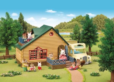 Sylvanian Families, Domek z bali z zielonym dachem, 5610