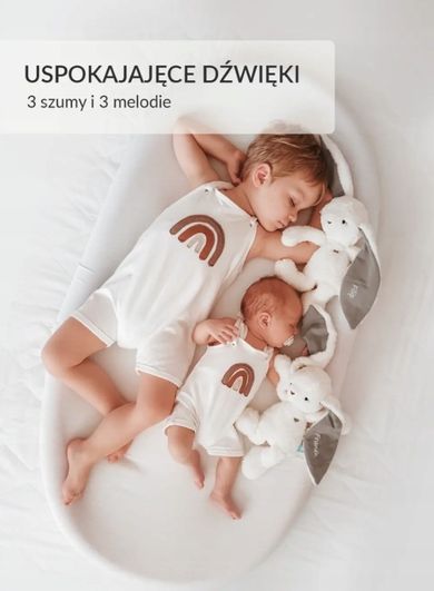 Szumisie, Szumiś Królik z lampką 5w1, ecru, 30 cm