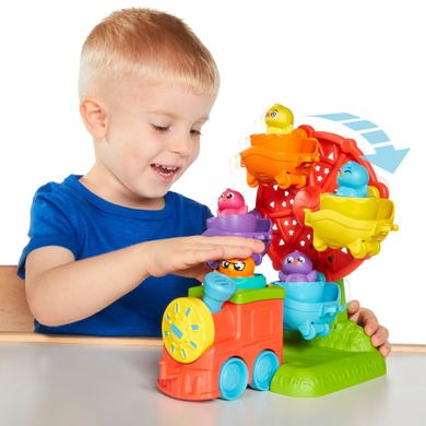 Tomy, Toomies, pociąg z jajeczkami 2w1, zabawka interaktywna