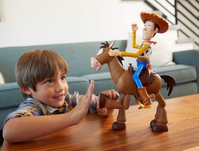 Toy Story, Chudy i Mustang, zestaw figurek, 20 cm