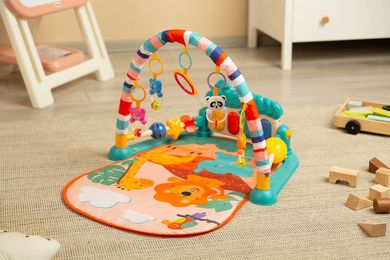 Toyz, Zoo, mata edukacyjna, turkusowa