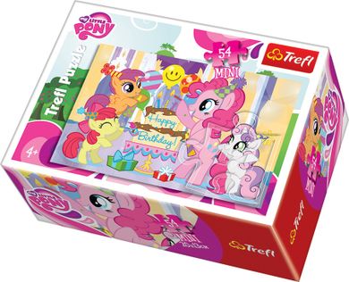 Trefl, My Little Pony, puzzle mini, 54 elementy