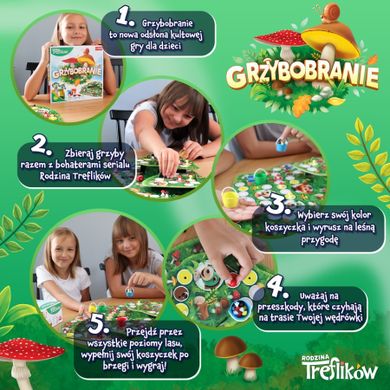 Trefl, Rodzina Treflików, Treflikowe grzybobranie, gra familijna
